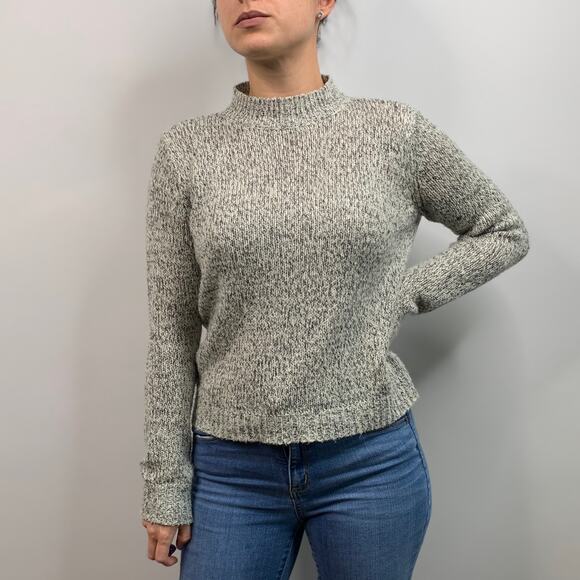 Vero Moda Gray Jive High Neck Knit Sweater - Picture 3 of 8